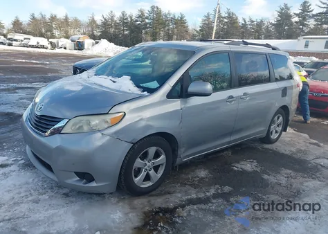 2012 Toyota Sienna Le V6 8 Passenger from USA, damaged, VIN 5TDKK3DC2CS245540